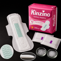 Serviettes hygiéniques jetables ultra-fines avec noyau absorbant SAP, protège-slips menstruels pour l'hygiène des adolescentes, personnalisation OEM