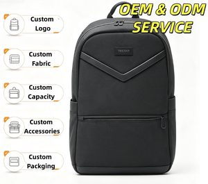 New Design <strong>Waterproof</strong> Casual Student Laptop <strong>Backpack</strong> with Multi Pockets Compartment for College Men <strong>Women</strong> Daily Commute OEM - Product Image 1