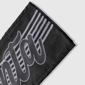 กางเกงวอร์มขายดีสไตล์ฮิปฮอปอเมริกันลายทางลำลองทรงขากว้างสำหรับผู้ชาย กางเกงจ็อกเกอร์ไนลอนทรงตรงพร้อมโลโก้สั่งทำได้ - Product Image 3