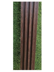 Panneaux de lames modernes en PVC WPC étanches de 22 mm pour la décoration murale intérieure commerciale, épaisseur 12 mm 25 mm, largeur 150 mm 188 mm, personnalisables - Product Image 1