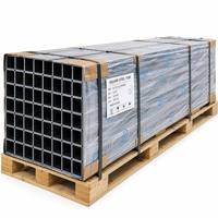 Tube carré à paroi moyenne Hualong Q195 pour châssis de remorque, cadre de porte-bagages, poutre de support de conteneur de transport logistique, tube en acier laminé à froid