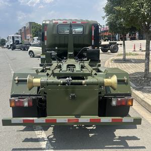 Isuzu <span class=keywords><strong>Skip</strong></span> truk pengangkut 4-6m pickup, sistem pengangkat kait untuk limbah/Konstruksi, Euro 5 mesin Diesel - Product Image 3