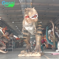 Tyrannosaurus Rex Dinosaure Animatronique Réaliste Taille Naturelle Simulation de Dinosaure Décoration Scénique de Parc Forestier