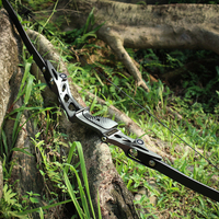 Poignée de tir à l'arc durable pour arc composé et arc recurve, pour la pratique du tir à l'arc en plein air, avec une poignée confortable et une prise en main sécurisée