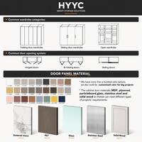 Armoire coulissante en MDF, organisateur de rangement pour chambre à coucher, meuble de rangement sur mesure, design moderne, mobilier de maison, vente directe d'usine