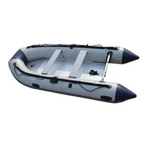 Hot Sells Thickened PVC Inflatable Water Rescue Rubber Motor Boat For 4-7 People