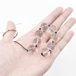 Giocattoli per adulti alternativi per uso intimo di masturbatore in vetro con perline a forma di <span class=keywords><strong>marito</strong></span> e moglie - Product Image 6