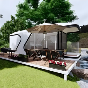 Las cabañas prefabricadas modernas más populares, edificios de cabañas inteligentes de fábricas chinas para hoteles, parques al aire libre - Product Image 1