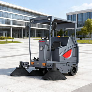 Wachtel tuyệt vời hút đi xe trên đường sàn quét đường phố sạch hơn công nghiệp chân không quét máy - Product Image 5