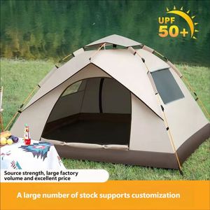 Carpa Automática Portátil para 3-4 Personas, de Una Habitación, para Acampar, de Tela Oxford 210D, Resistente al Viento, Sol y Lluvia, para 2 Personas - Product Image 3