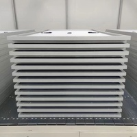 Panneau solaire photovoltaïque monocristallin PERC demi-cellule de type N, 144 cellules, 590W, module PV, efficacité 23,2%, entièrement noir