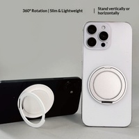 Soporte de Anillo Giratorio 360 Grados Ultrafino para Teléfonos, Base Giratoria para Todos los Smartphones, Accesorios al por Mayor