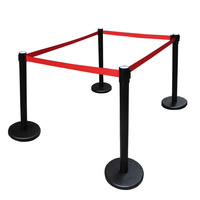 Barrière Rétractable de 2M pour Filles de Roue, Barrière de Sécurité Publique, Poteaux de Contrôle des Foules, Barrière de Circulation – Vente Chaude