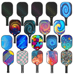 Ensemble <span class=keywords><strong>de</strong></span> raquettes <span class=keywords><strong>de</strong></span> pickleball en nid d'abeille <span class=keywords><strong>de</strong></span> fibre <span class=keywords><strong>de</strong></span> verre <span class=keywords><strong>de</strong></span> haute qualité, vente directe d'usine, léger, pour usage <span class=keywords><strong>de</strong></span> divertissement, fabriqué en Chine - Product Image 6