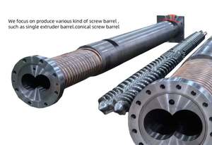 Extrusion de tubes en plastique à double vis conique 55/110 55/120 65/132 80/156 92/188 pour PVC, PP, WPC - Product Image 6