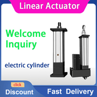 Mini cylindre hydraulique électrique servo électrique à grande vitesse du cylindre 24V 12V de Lifitng