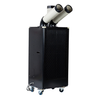 Refroidisseur d'air portable industriel de 1,5 tonne avec moteur, respectueux de l'environnement