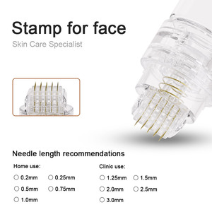 Appareil de micro-aiguilletage pour soins de la peau et des cheveux à domicile, derma stamp, micro-aiguille, Hydra Needle Stamp avec applicateur de sérum - Product Image 3