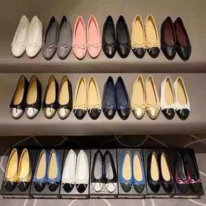 Zapatos de Ballet Planos de Tacón Bajo con Lazo para Mujer, Nuevos y de Alta Calidad, Punta Redonda, Tacón Negro, Zapatos de Cuero Pequeños - Product Image 3