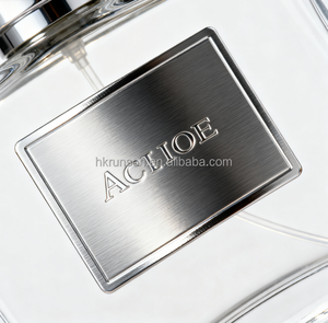 2025 Factory Hot Sale Custom <b>Metal</b> perfume Label Embossed 3D <b>Metal</b> Label perfume Bottle Packaging Label - Product Image 4