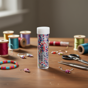 Perline Multicolore Ilan Abalorio 4mm per Artigianato e Creazione di Gioielli - Product Image 2