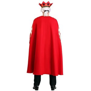 Costume de Roi <span class=keywords><strong>des</strong></span> Cœurs pour Homme, Robe de Jeu de Cartes, Couronne, Sceptre, <span class=keywords><strong>Alice</strong></span> <span class=keywords><strong>au</strong></span> <span class=keywords><strong>Pays</strong></span> <span class=keywords><strong>des</strong></span> <span class=keywords><strong>Merveilles</strong></span>, Halloween, Cosplay, Carnaval, Fête, Tenue de Scène - Product Image 4