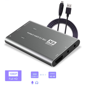Scheda di Acquisizione Video 4K 1080p 60fps HDMI-compatibile a USB 3.0 per Streaming <span class=keywords><strong>Live</strong></span> e Registrazione Giochi Xbox <span class=keywords><strong>One</strong></span> PS4 Switch - Product Image 2