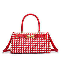 Sac à main tissé à la main pour femme, grande capacité, mode, sac à bandoulière et sac croisé, vente en gros usine 2026