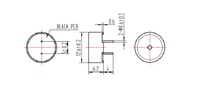 Buzzer piézoélectrique 5V pas cher, 80 dB, haute température, son puissant