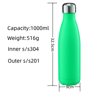 Top Quality Cola Shaped Sport Water <strong>Bottle</strong> 350/500/750/1000ml Cola <strong>Bottle</strong> Stainless Steel Water <strong>Bottle</strong> - Product Image 4