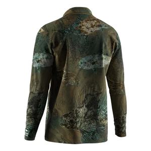 เสื้อกอล์ฟแขนยาวผู้ชายแบบมืออาชีพ แห้งเร็ว ระบายเหงื่อได้ดี ป้องกันรังสียูวี สำหรับตกปลา ผลิตจากโพลีเอสเตอร์ 100% กันน้ำ กันลม - Product Image 2