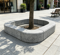 Bordure décorative en granit pour jardin, pierre de bordure