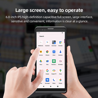Terminal de datos portátil resistente al agua de 6 pulgadas con Android 12, PDA industrial con certificación de código de barras 2D, 4GB, WiFi, GMS, NFC, en stock, a prueba de agua, 1/2/2/2"