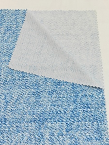 Tissu en nylon et élasthanne extensible à effet denim imprimé sur mesure, 165 cm, pour vêtements de yoga et tenues d'extérieur, vente en gros - Product Image 2