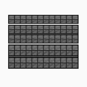 <span class=keywords><strong>Filet</strong></span> de filtre de climatiseur de cadre en plastique de taille personnalisée pour le panneau de dépoussiérage d'équipement de ventilation - Product Image 5