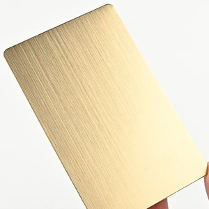 Plaque rectangulaire en acier inoxydable poli pour artisanat - Product Image 4