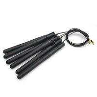 Antenne Wi-Fi 3dBi 2,4 GHz 11 cm, double bande 5G/5,8G, antenne externe sans fil BLE en caoutchouc avec câble 1,13 IPX/Ufl Pigtail