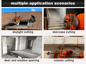 เครื่องตัดผนังกำลังสูงสำหรับผนังคอนกรีต อิฐ และคอนกรีตเสริมเหล็ก - Product Image 5