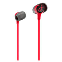 Audífonos HyperX Earbuds II para Juegos con Micrófono, Resistentes al Agua IPX-3, Cableados de 3.5mm para PS4/PS5/Xbox Series, Audífonos Intrauditivos