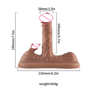 Fernbedienbare Sexspielzeuge für Erwachsene: Klitorisstimulierender <span class=keywords><strong>Dildo</strong></span> mit 10 Geschwindigkeiten, Teleskop- und Kontraktionsfunktion, Schwingvibration und Heizung - Product Image 6