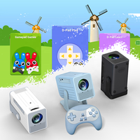 Projecteur LCD intelligent portable N6 pour l'éducation des enfants et les jeux interactifs en famille, projecteur vidéo intelligent pour la maison