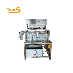Máquina de llenado de agua Mineral, 500BPH, 5-10L, automática