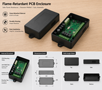 Boîtier de serveur IA et boîtier de carte mère, fabricant de pièces en plastique ignifuge personnalisées PC/ABS/PBT UL94 V-0