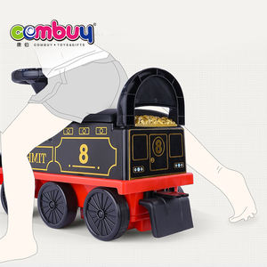 Train électrique pour enfants, chaise et lecteur de musique, musique, lumières, automobile avec piste - Product Image 6