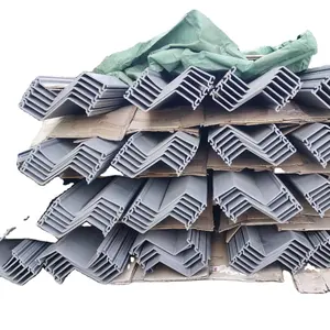 Vinyl Pvc Sheet Pile Frp PVC Vinyl U Z Type Plastic Piling Retaining Sea Walls Prices Supplier Sheet Pile For Construction