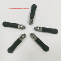Fermeture éclair métallique personnalisée en alliage de zinc moulé par injection, bidirectionnelle, à ressort coulissant automatique de haute qualité pour vêtements