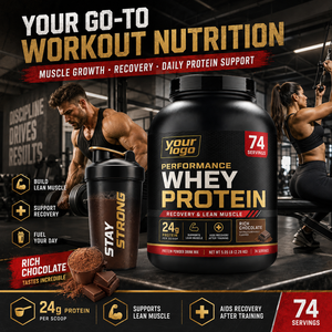 Concentré de Protéines de Lactosérum au Chocolat Riche en Gros, 24g de Protéines, 74 Portions, pour la Prise de Masse Maigre, la Récupération Musculaire et les Performances Sportives Quotidiennes - Product Image 5