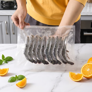 Sac d'emballage alimentaire sous vide en plastique transparent thermoscellé, plat et uni, pour viande fraîche, pour l'emballage alimentaire, directement de l'usine - Product Image 4