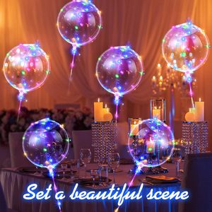 Bobo <b>Balloons</b> Complete Size Transparent Bobo <b>Balloons</b> for LED <b>Light</b> <b>up</b> <b>Balloons</b> Gifts for Christmas Birthday Party Decorations - Product Image 4