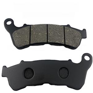 Plaquettes de frein en gros pour motos, garnitures de frein pour vélos électriques, plaquettes de frein à base de cuivre résistantes à l'usure - Product Image 1